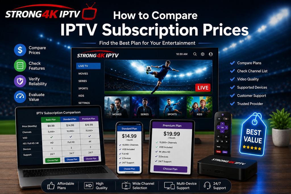 iptv subscription price